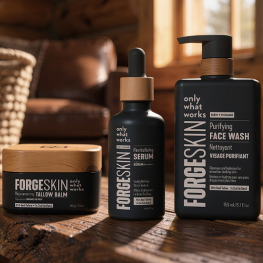 Balm + Serum + Facewash