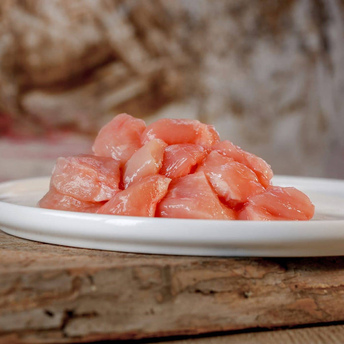 Barfgold Hühnermuskelfleisch mager gewürfelt