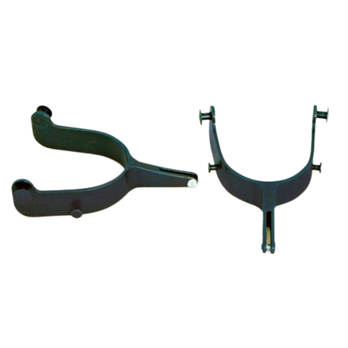 Barstow Bareback Spurs Solid