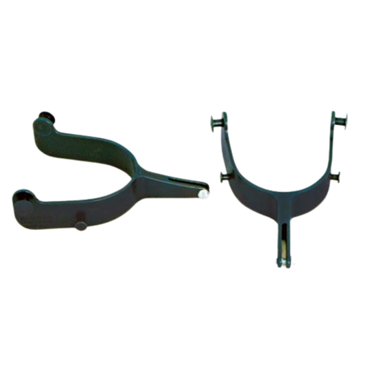 Barstow Bareback Spurs Solid