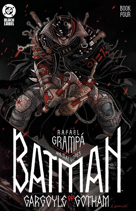 BATMAN GARGOYLE OF GOTHAM #4 (OF 4) CVR A RAFAEL GRAMPA (MR)