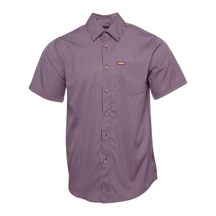 Benny TS Short Sleeve - Maroon - Dixxon Flannel Co.