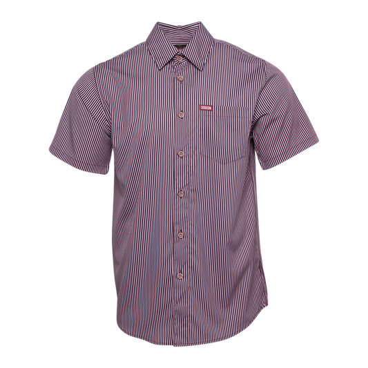 Benny TS Short Sleeve - Maroon - Dixxon Flannel Co.
