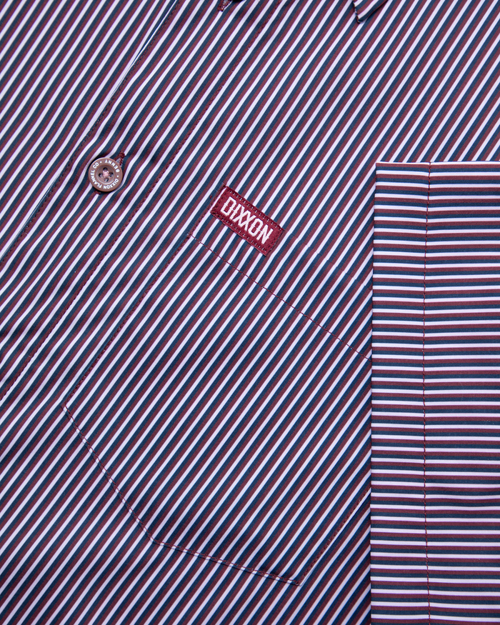 Benny TS Short Sleeve - Maroon - Dixxon Flannel Co.