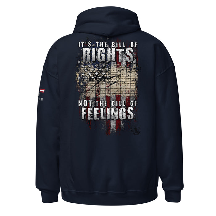 Bill of Rights, Not Feelings Hoodie