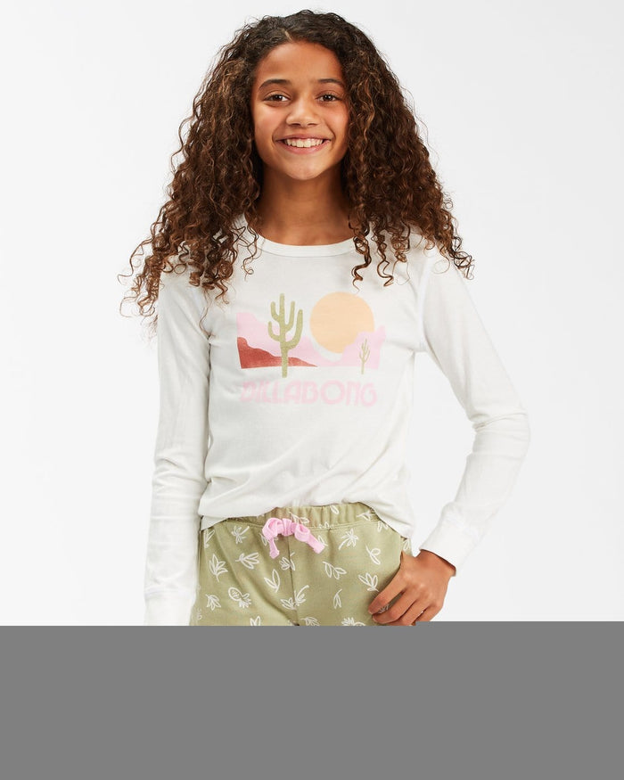 Billabong Girls Pineapple Palms Short Sweat Shorts