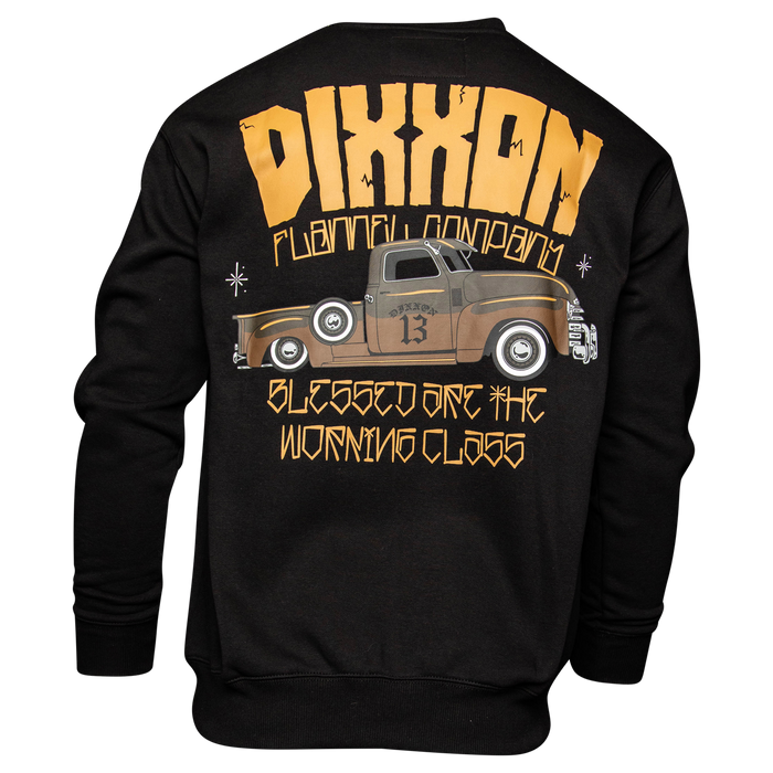 Men's Blessed Are The Working Class Crewneck - Black - Dixxon Flannel Co.