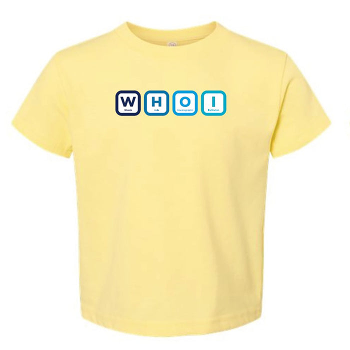 Block Letter Toddler T-Shirt