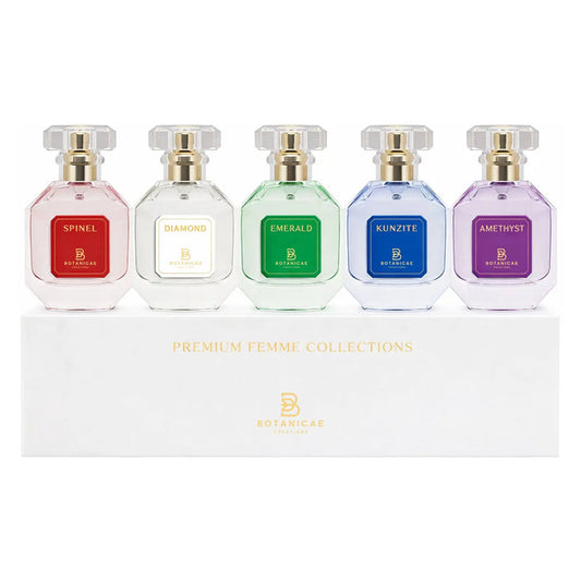 botanicae femme collection white 30ml 5pcs set