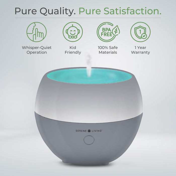 Breezy Portable Aroma Diffuser (Gray) Your Oil Tools