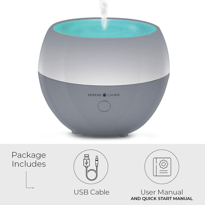 Breezy Portable Aroma Diffuser (Gray) Your Oil Tools