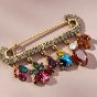BROOCH PIN CHARM DANGLES-MULTI : MULTI