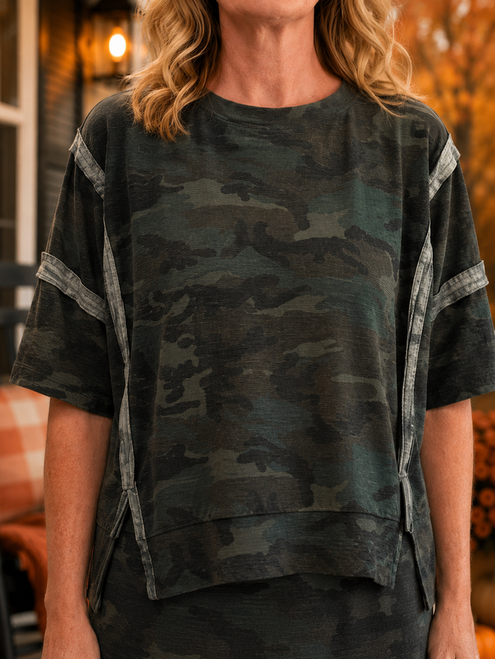 Camo Skirt Set