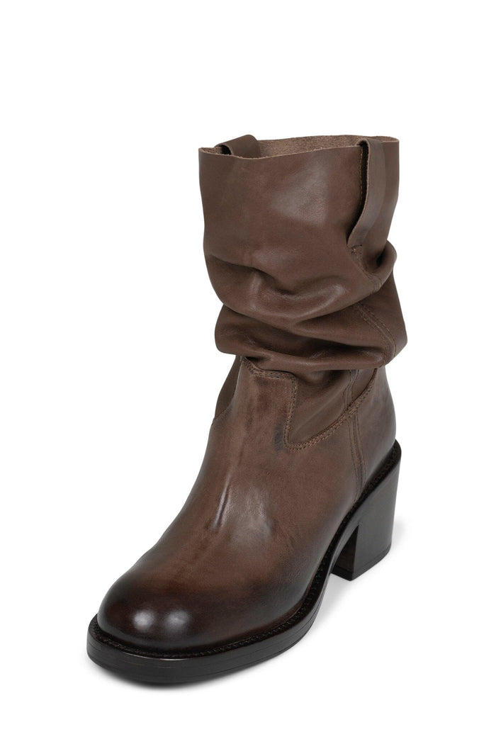 CAMPING Jeffrey Campbell Knee-High Boot Brown Ruboff  _hover