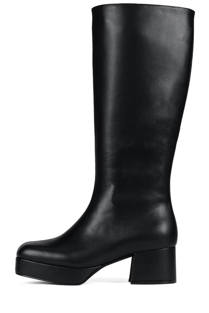 CAPACITY-K Jeffrey Campbell Knee-High Boot Black