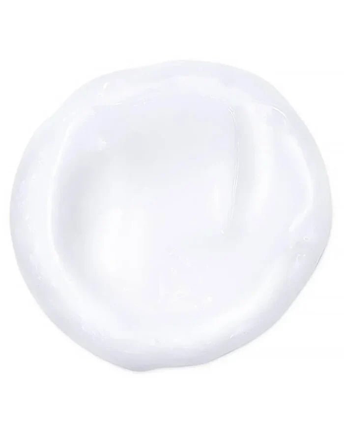 White round object on a white background