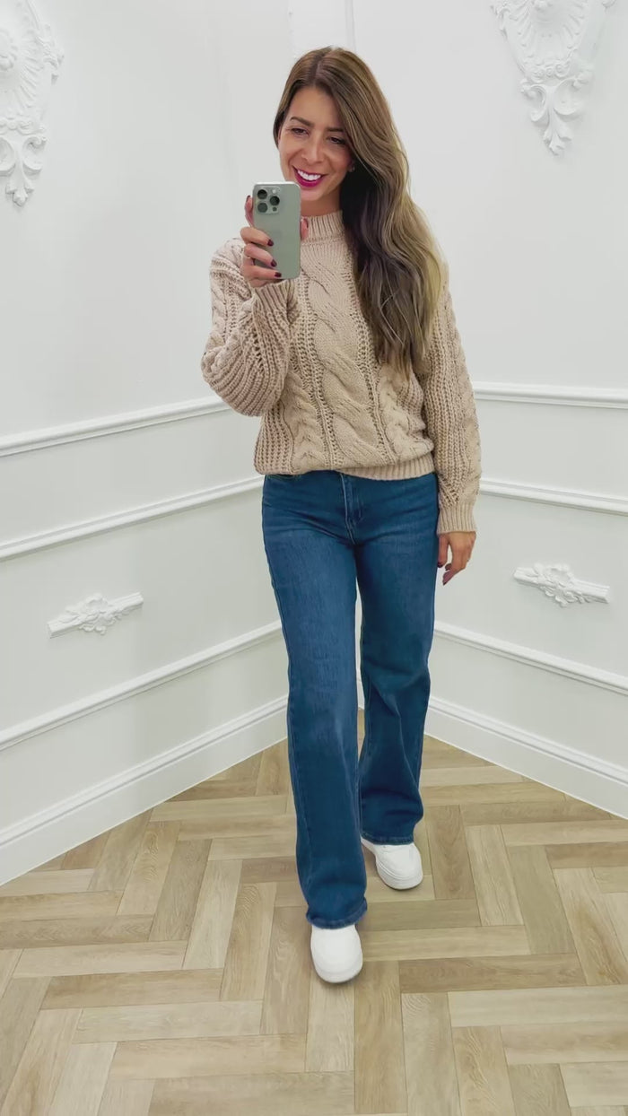 Beige / S