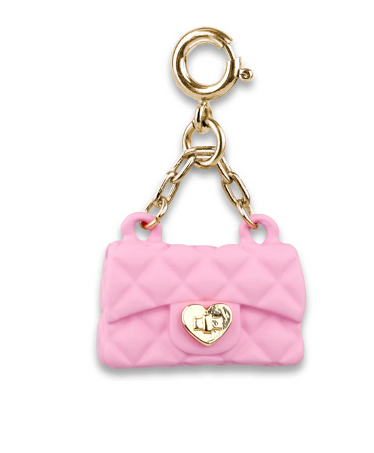 Charm It!® Pink Purse with Gold Charm