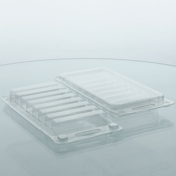 Clam Shell Melt Mould - 8 Cavity 110g - BARS