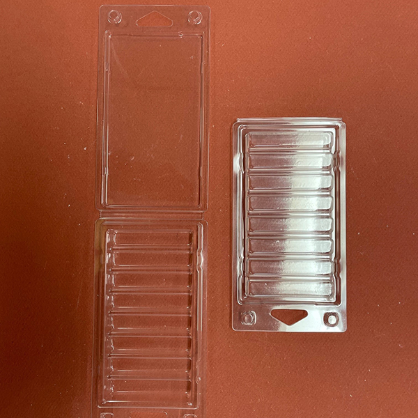 Clam Shell Melt Mould - 8 Cavity 75g - BARS