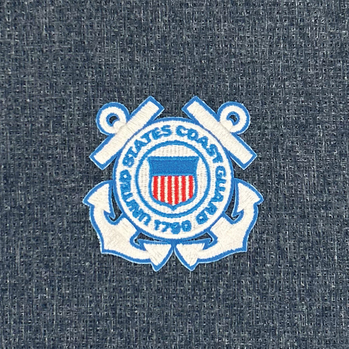 Coast Guard Activate Short Sleeve Woven Shirt (Navy)