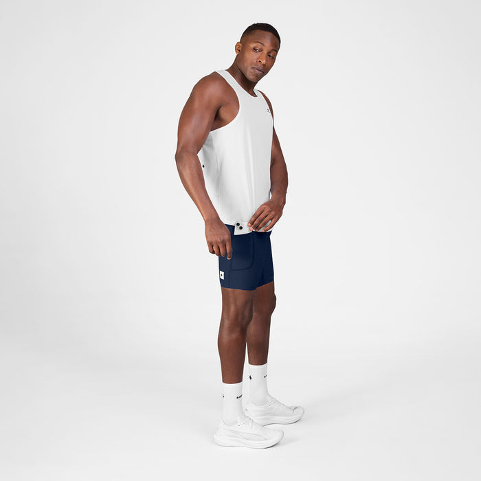Saysky Combat+ Rib Short Tights 8'' Blue 201 SM55002