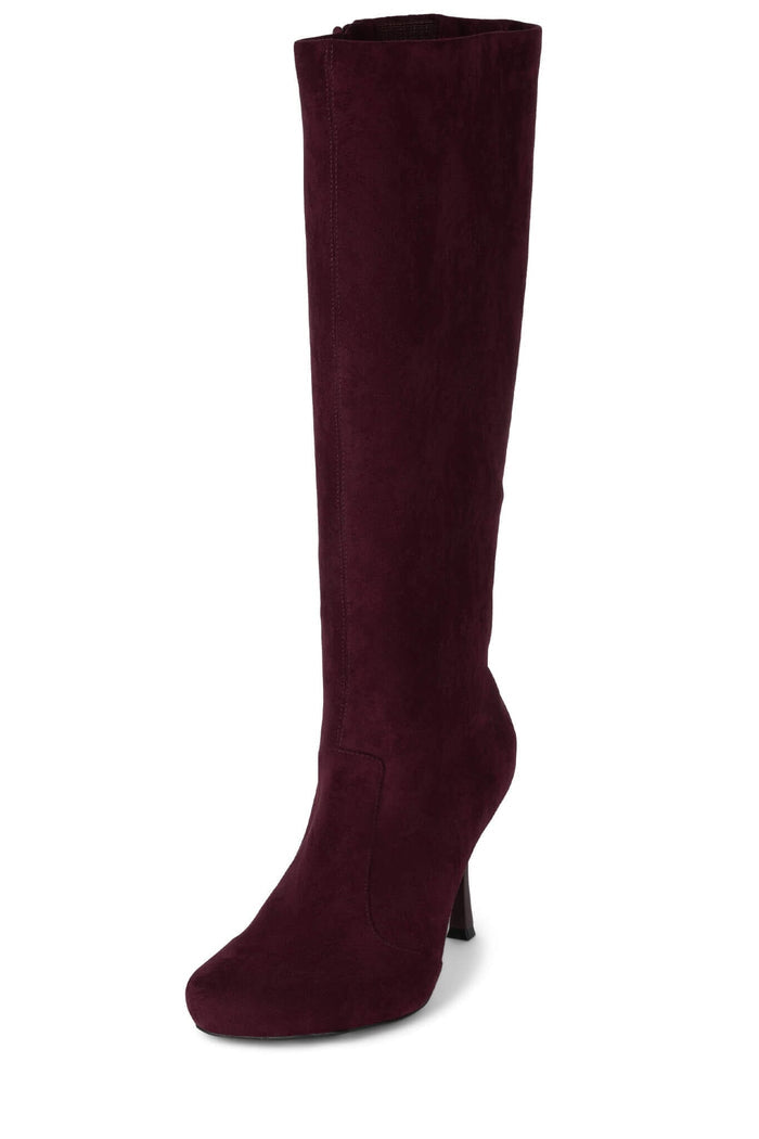 CONFORM-K Jeffrey Campbell Knee-High Boot Wine Suede
_hover