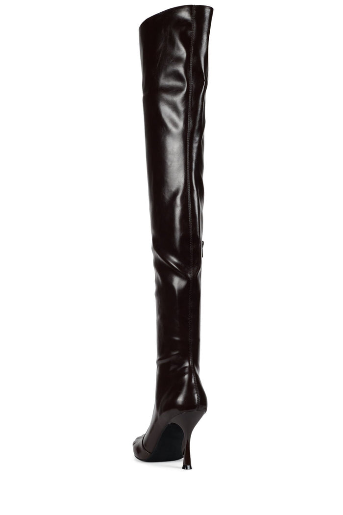 CONFORM-OK Jeffrey Campbell Stiletto Boot Brown