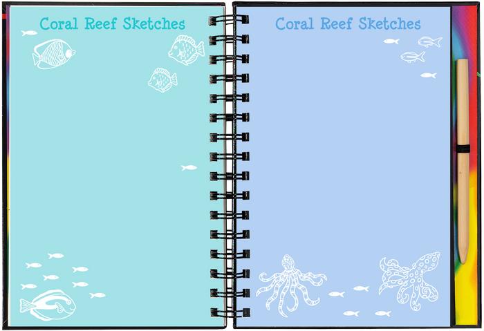 Coral Reefs Scratch and Sketch