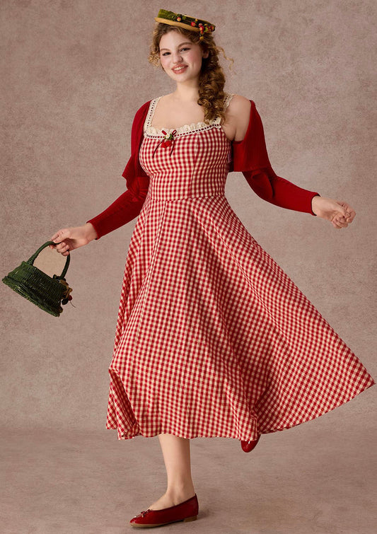 Curve&Plus Afternoon Berry Tea Dress