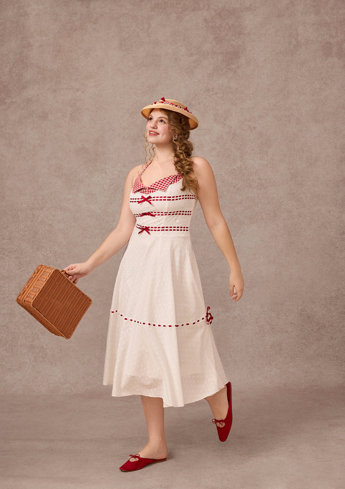 Curve&Plus Little Red Candle Dress