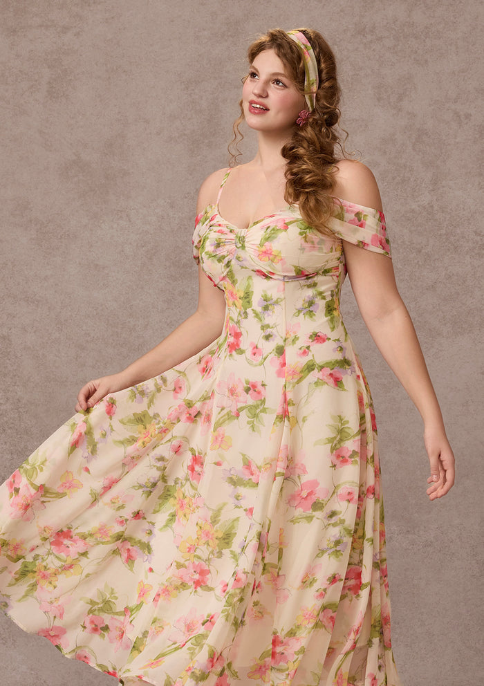 Curve&Plus Spring in Amalfi Dress