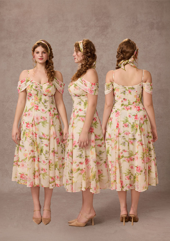 Curve&Plus Spring in Amalfi Dress