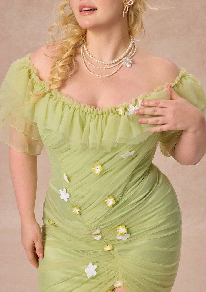 Curve&Plus Woodland Tree Corset Dress
