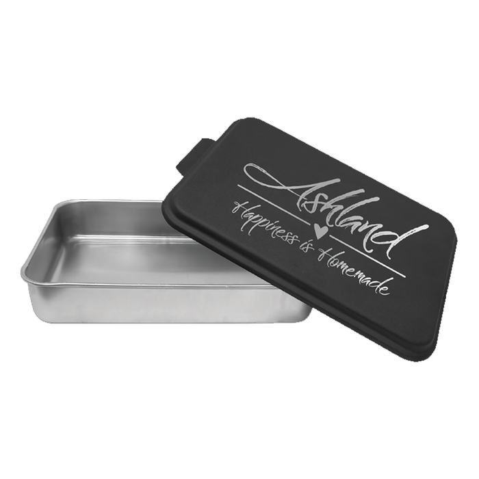 Custom Aluminum Cake Pan with Lid  9" x 13" - LZR
