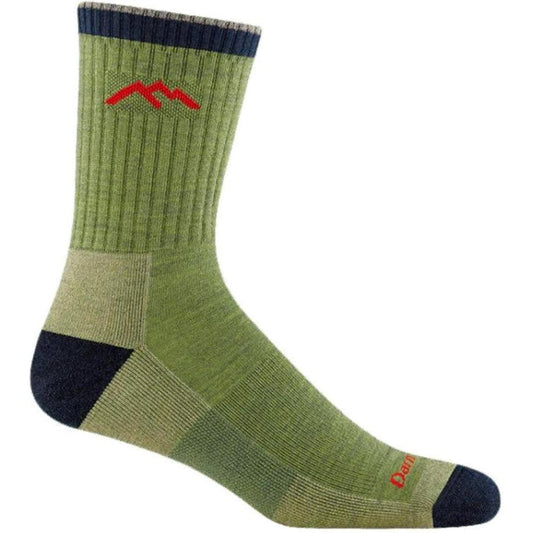 DARN TOUGH Men's Hiker Micro Crew Midweight with Cushion Hiking Socks 1466