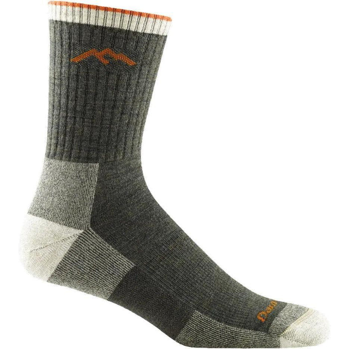 DARN TOUGH Men's Hiker Micro Crew Midweight with Cushion Hiking Socks 1466