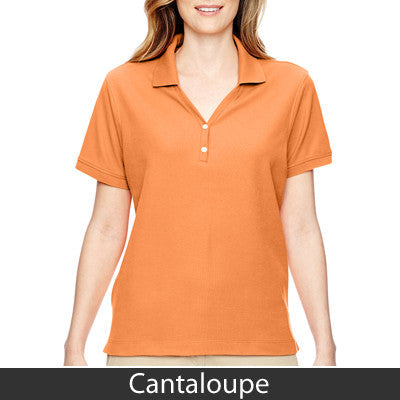 Devon & Jones Ladies Pima Pique Short-Sleeve Y-Collar Polo - EZ Corporate Clothing
 - 4
