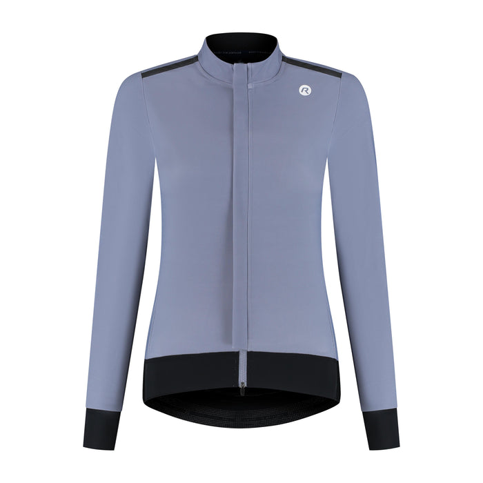 Rogelli Distance II fietsjack dames lila voorkant.