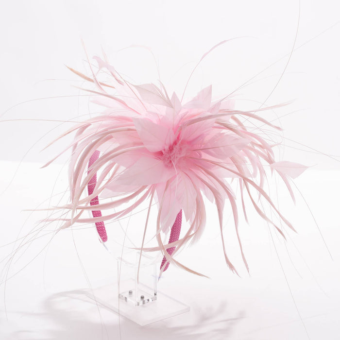 Double Feather Fascinator