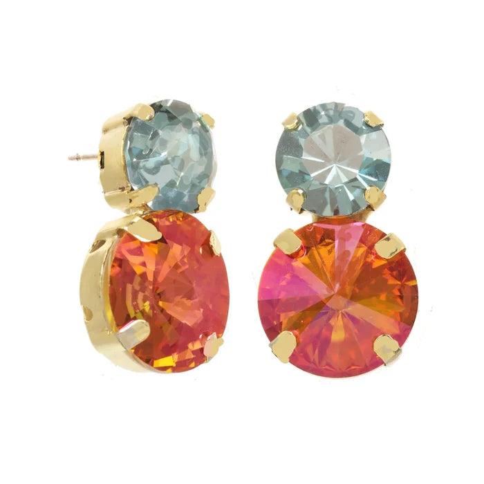 EAR MAEGAN DROP CRYSTAL