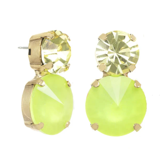 EAR MAEGAN DROP CRYSTAL