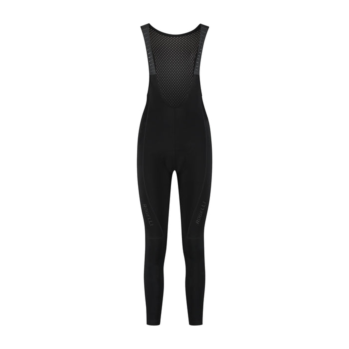 Rogelli Essential II lange fietsbroek dames zwart voorkant.