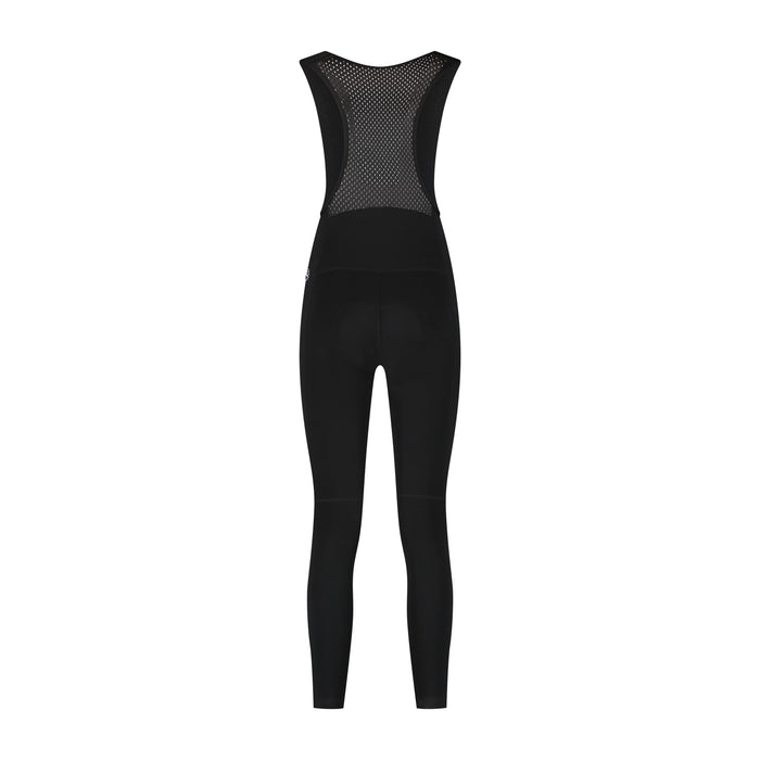 Rogelli Essential II lange fietsbroek dames zwart achterkant.