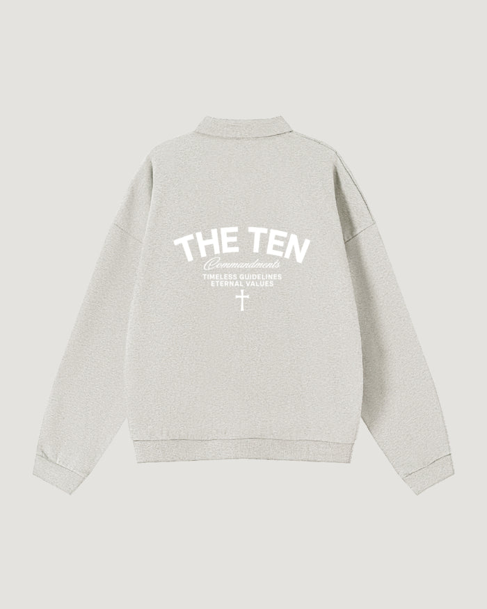 ETERNAL VALUES LONG SLEEVE POLO