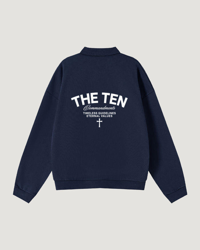 ETERNAL VALUES LONG SLEEVE POLO