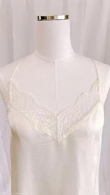 Eva Silk Blend Lace Trim Slip Cami by www.thehouseofblondie.com