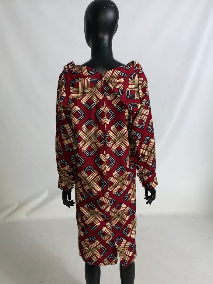 Fabrostyling: Balloon Ankara Dress-Size 34