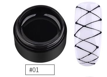 Fernglow Spider Gel: Easy Nail Art - Fernglow