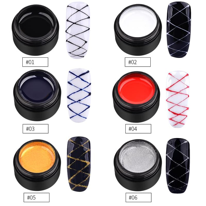 Fernglow Spider Gel: Easy Nail Art - Fernglow